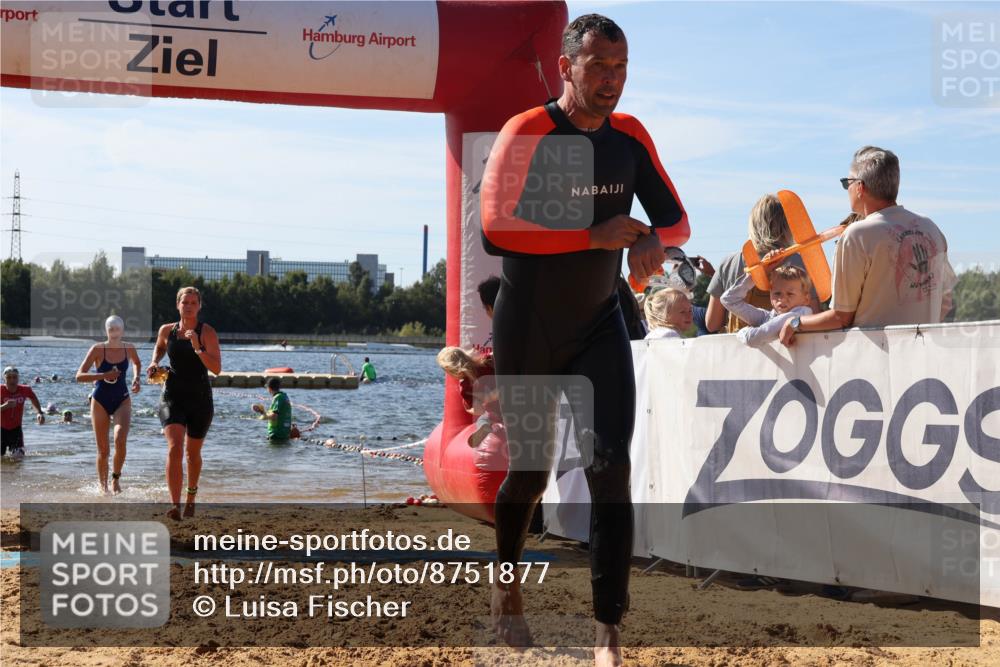 07.09.2025 - 19. Norderstedt Triathlon Luisa Fischer http://msf.ph/oto/8751877 07.09.2025 11:20:29 Schwimmen 731, 775, 845 meine-sportfotos.de