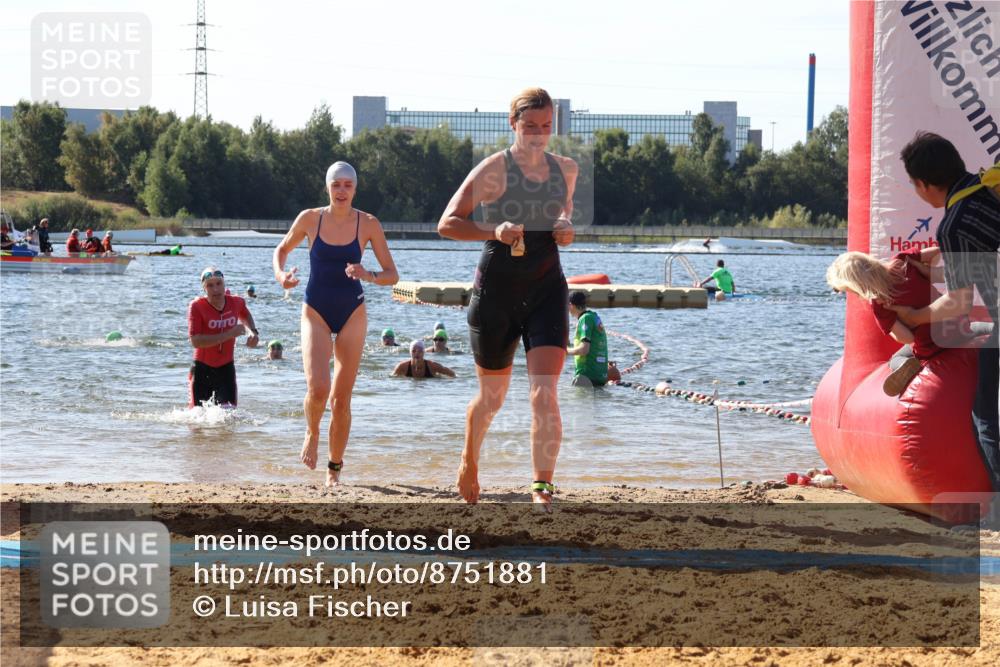 07.09.2025 - 19. Norderstedt Triathlon Luisa Fischer http://msf.ph/oto/8751881 07.09.2025 11:20:30 Schwimmen 731, 775, 845, 1372 meine-sportfotos.de