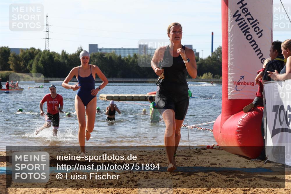 07.09.2025 - 19. Norderstedt Triathlon Luisa Fischer http://msf.ph/oto/8751894 07.09.2025 11:20:31 Schwimmen 731, 775, 845, 1372 meine-sportfotos.de
