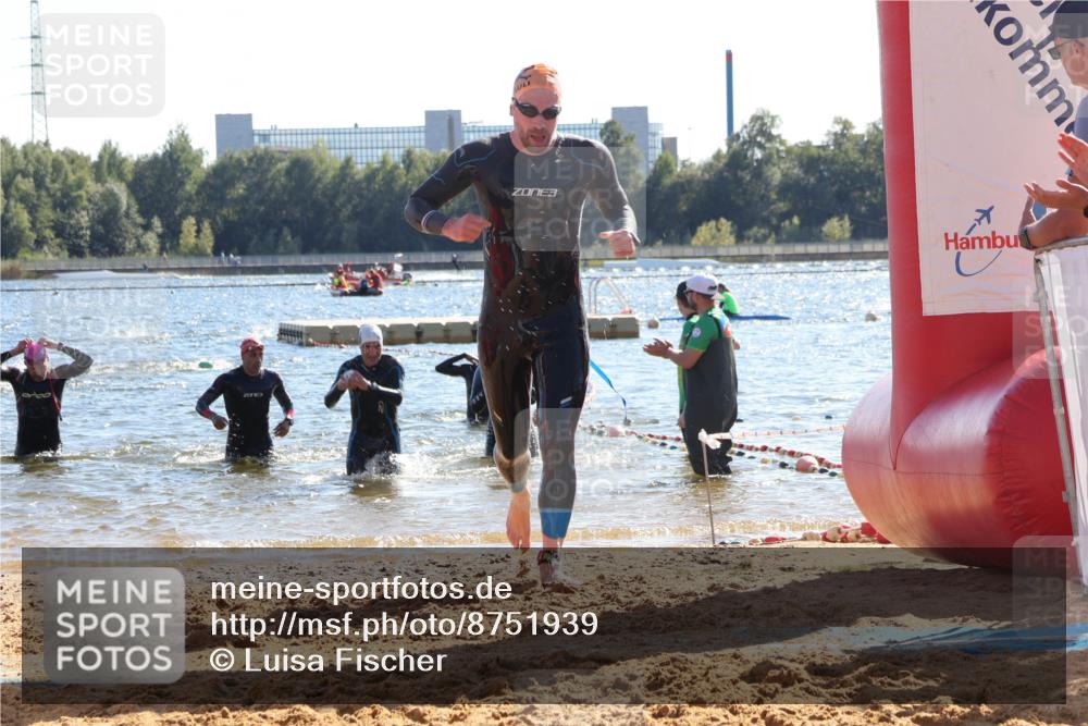 07.09.2025 - 19. Norderstedt Triathlon Luisa Fischer http://msf.ph/oto/8751939 07.09.2025 15:32:02 Schwimmen 485, 532 meine-sportfotos.de