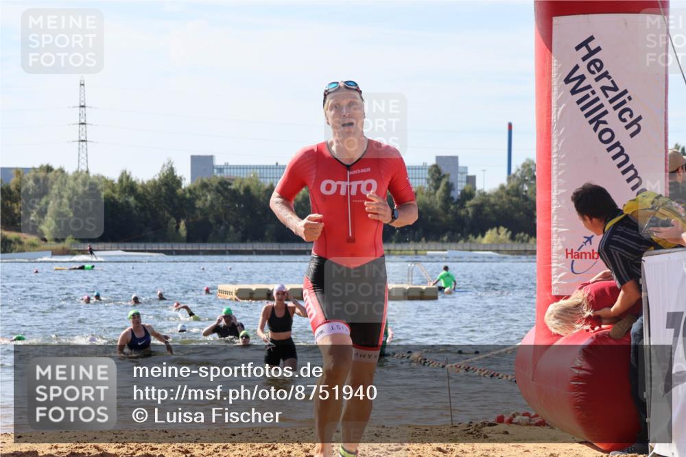 07.09.2025 - 19. Norderstedt Triathlon Luisa Fischer http://msf.ph/oto/8751940 07.09.2025 11:20:36 Schwimmen 731, 775, 845, 1372 meine-sportfotos.de