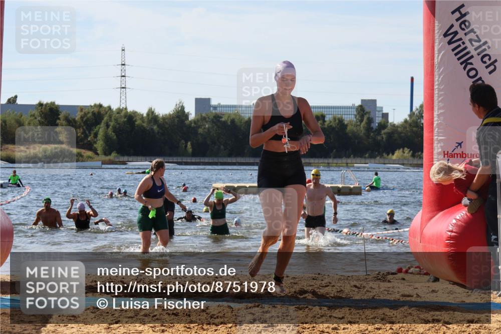 07.09.2025 - 19. Norderstedt Triathlon Luisa Fischer http://msf.ph/oto/8751978 07.09.2025 11:20:44 Schwimmen 140, 731, 1372 meine-sportfotos.de