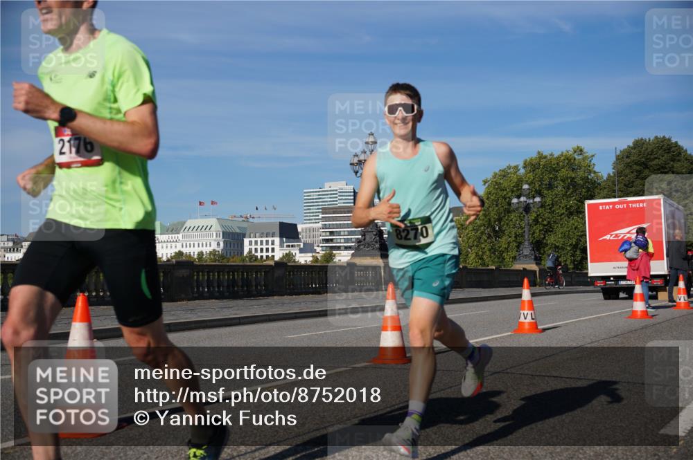 07.09.2025 - BARMER Alsterlauf Yannick Fuchs http://msf.ph/oto/8752018 07.09.2025 09:36:03 Laufen 101, 2176, 8270 meine-sportfotos.de