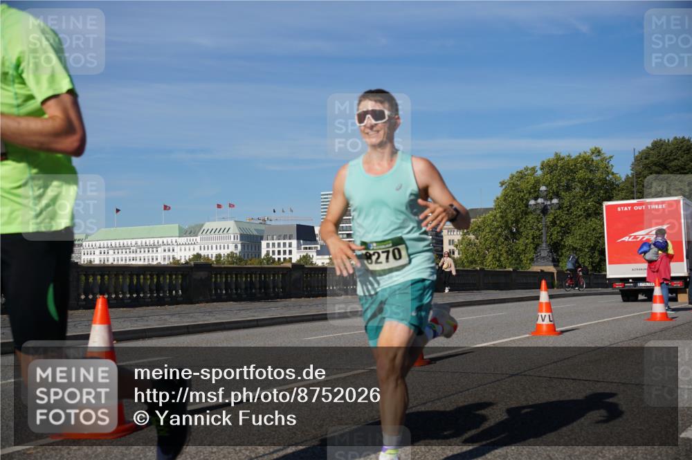07.09.2025 - BARMER Alsterlauf Yannick Fuchs http://msf.ph/oto/8752026 07.09.2025 09:36:03 Laufen 8270 meine-sportfotos.de