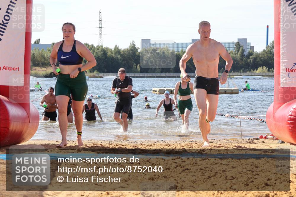 07.09.2025 - 19. Norderstedt Triathlon Luisa Fischer http://msf.ph/oto/8752040 07.09.2025 11:20:50 Schwimmen 138, 140, 719, 720, 729 meine-sportfotos.de