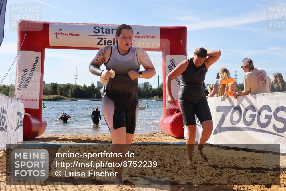 07.09.2025 - 19. Norderstedt Triathlon Luisa Fischer http://msf.ph/oto/8752239 07.09.2025 11:22:02 Schwimmen 259, 1381 meine-sportfotos.de