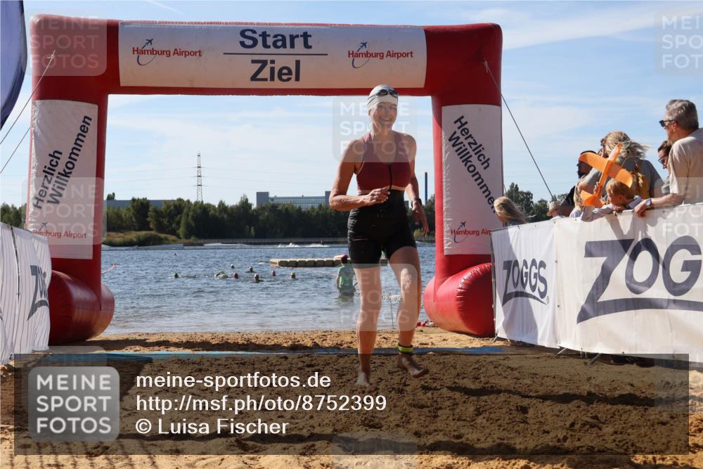 07.09.2025 - 19. Norderstedt Triathlon Luisa Fischer http://msf.ph/oto/8752399 07.09.2025 11:22:36 Schwimmen 146, 234, 1319 meine-sportfotos.de