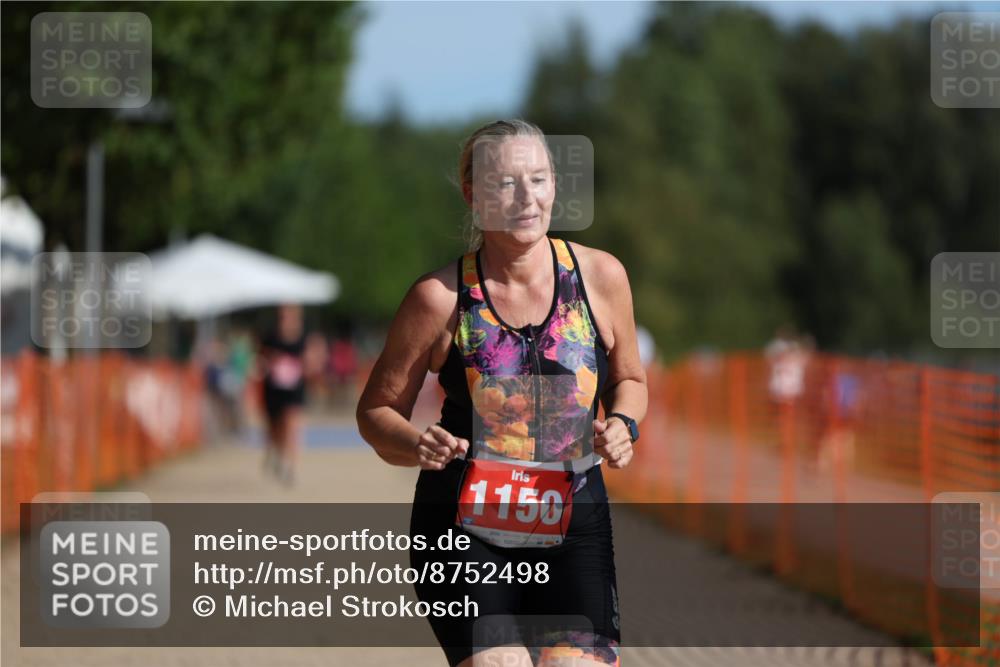 07.09.2025 - 19. Norderstedt Triathlon Michael Strokosch http://msf.ph/oto/8752498 07.09.2025 10:36:33 Laufen 1150 meine-sportfotos.de
