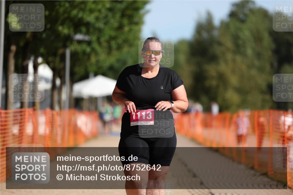 07.09.2025 - 19. Norderstedt Triathlon Michael Strokosch http://msf.ph/oto/8752642 07.09.2025 10:36:48 Laufen 1113 meine-sportfotos.de