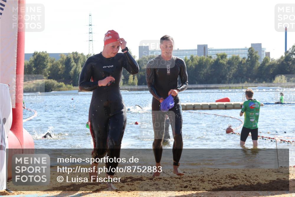07.09.2025 - 19. Norderstedt Triathlon Luisa Fischer http://msf.ph/oto/8752883 07.09.2025 15:35:50 Schwimmen 509, 1058, 1077, 1088 meine-sportfotos.de