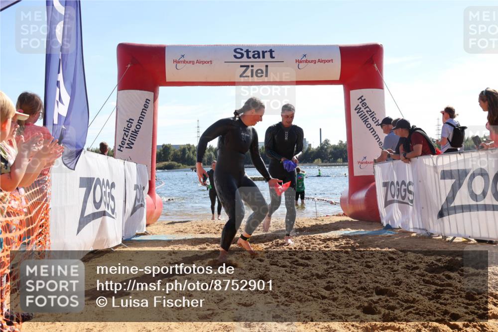 07.09.2025 - 19. Norderstedt Triathlon Luisa Fischer http://msf.ph/oto/8752901 07.09.2025 15:35:52 Schwimmen 509, 1058, 1077, 1088 meine-sportfotos.de