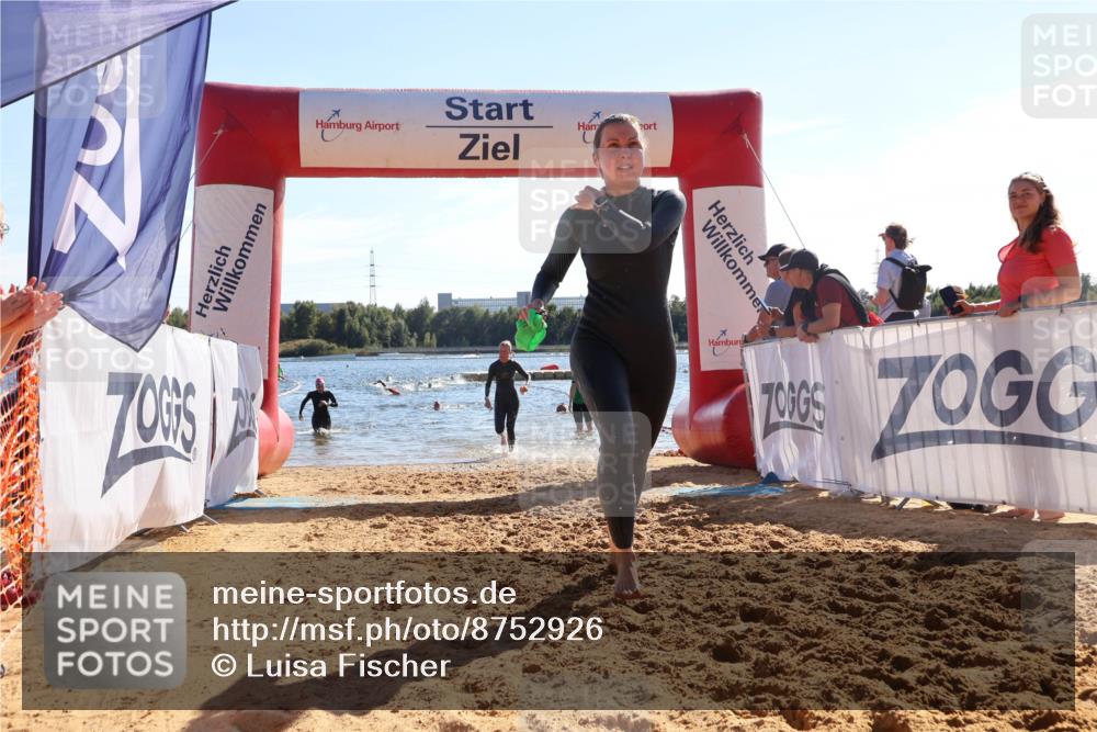 07.09.2025 - 19. Norderstedt Triathlon Luisa Fischer http://msf.ph/oto/8752926 07.09.2025 15:35:56 Schwimmen 509, 1050, 1058, 1077, 1088 meine-sportfotos.de