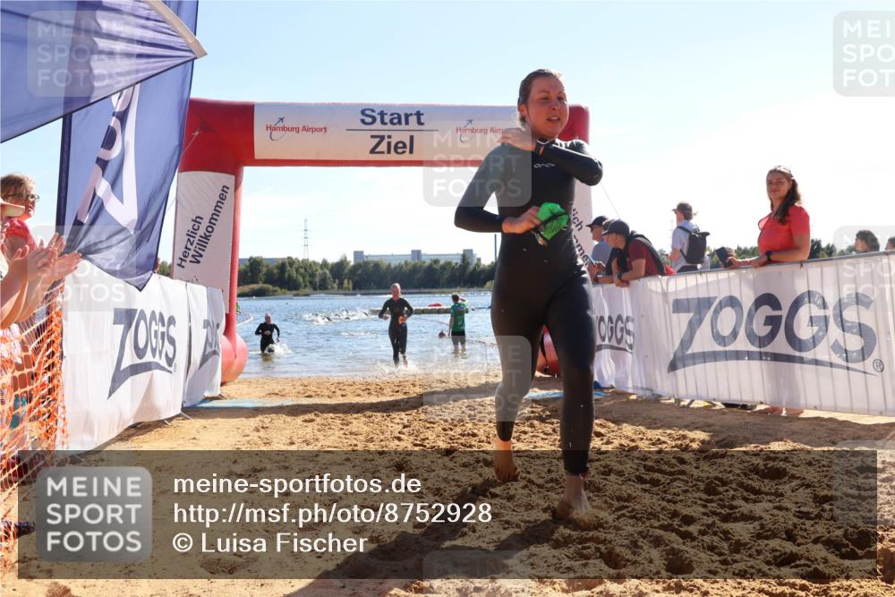 07.09.2025 - 19. Norderstedt Triathlon Luisa Fischer http://msf.ph/oto/8752928 07.09.2025 15:35:57 Schwimmen 509, 1050, 1058, 1077, 1088 meine-sportfotos.de