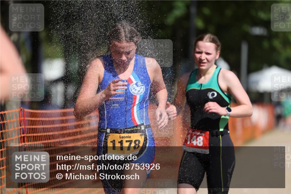 07.09.2025 - 19. Norderstedt Triathlon Michael Strokosch http://msf.ph/oto/8753926 07.09.2025 12:01:40 Laufen 148, 774, 1178, 1334 meine-sportfotos.de