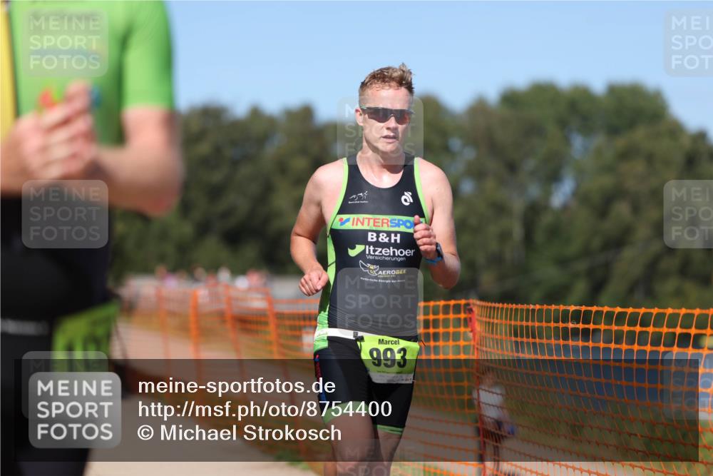 07.09.2025 - 19. Norderstedt Triathlon Michael Strokosch http://msf.ph/oto/8754400 07.09.2025 14:52:35 Laufen 993, 1029, 1468 meine-sportfotos.de