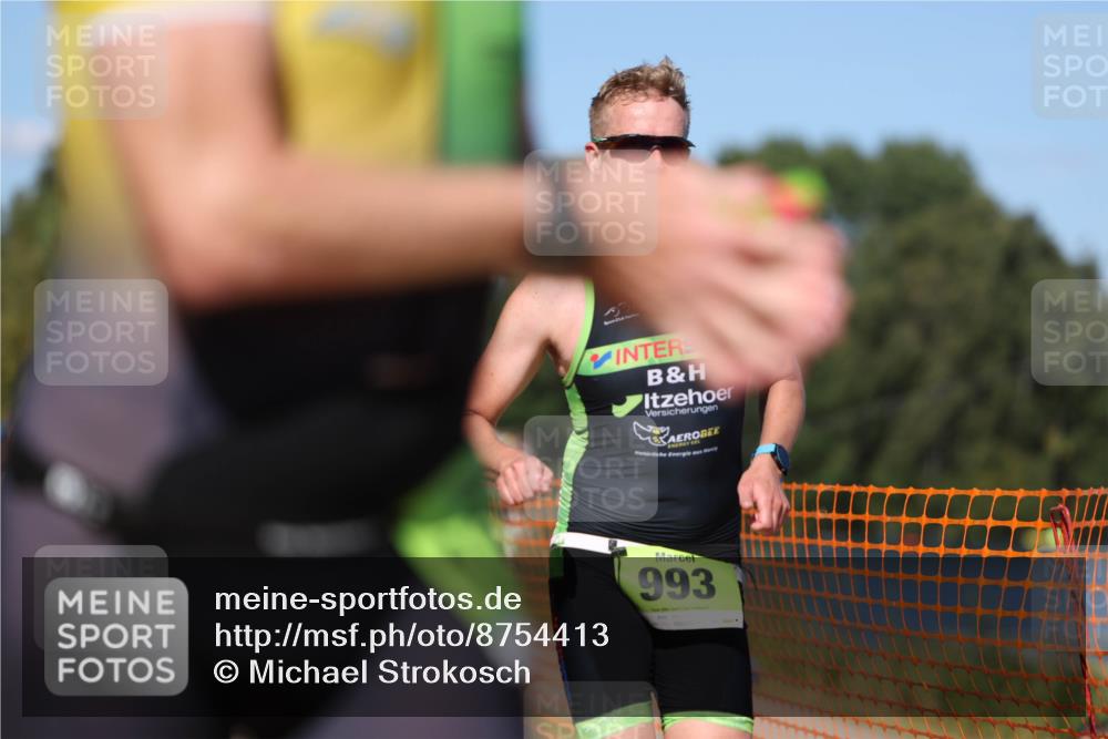07.09.2025 - 19. Norderstedt Triathlon Michael Strokosch http://msf.ph/oto/8754413 07.09.2025 14:52:35 Laufen 993, 1029, 1468 meine-sportfotos.de