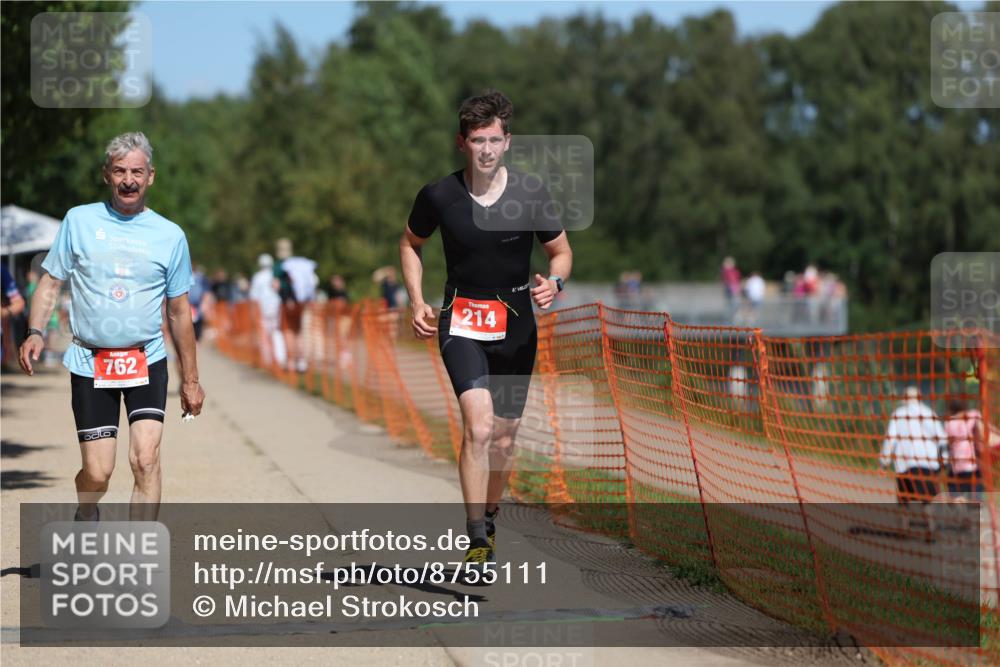07.09.2025 - 19. Norderstedt Triathlon Michael Strokosch http://msf.ph/oto/8755111 07.09.2025 13:11:10 Laufen 213, 214, 762 meine-sportfotos.de