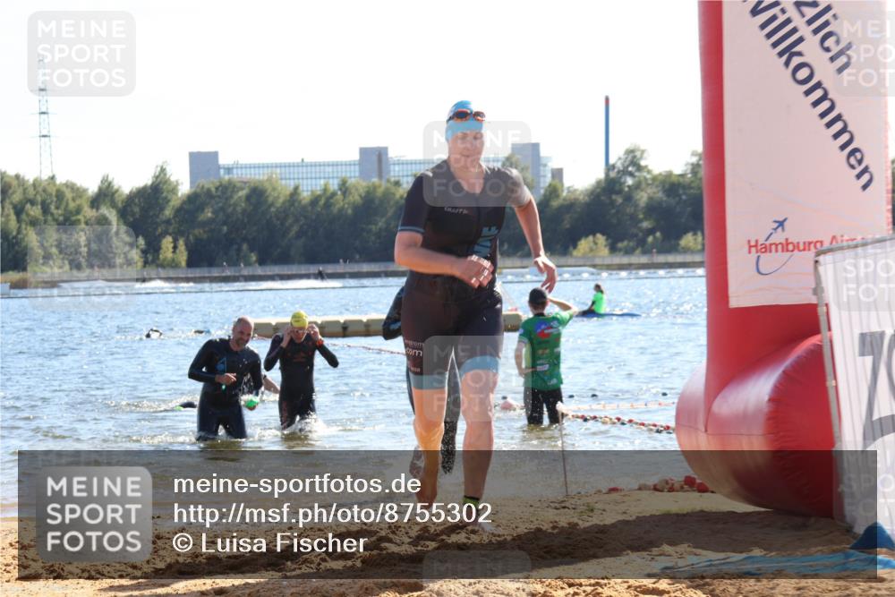 07.09.2025 - 19. Norderstedt Triathlon Luisa Fischer http://msf.ph/oto/8755302 07.09.2025 15:42:02 Schwimmen 1102, 1550, 1567, 1628 meine-sportfotos.de