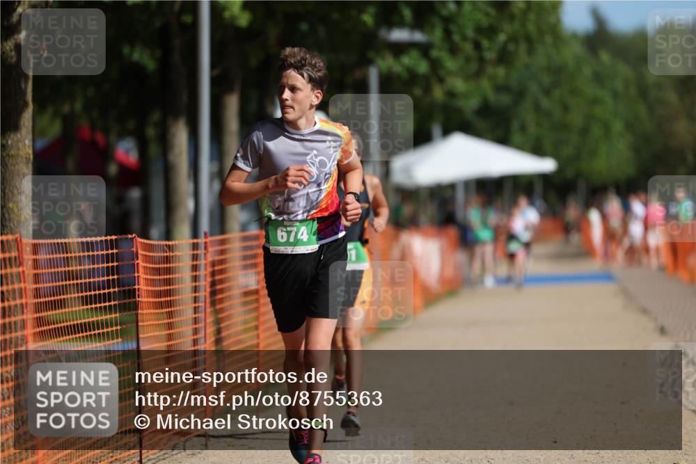 07.09.2025 - 19. Norderstedt Triathlon Michael Strokosch http://msf.ph/oto/8755363 07.09.2025 11:00:04 Laufen 91, 674 meine-sportfotos.de
