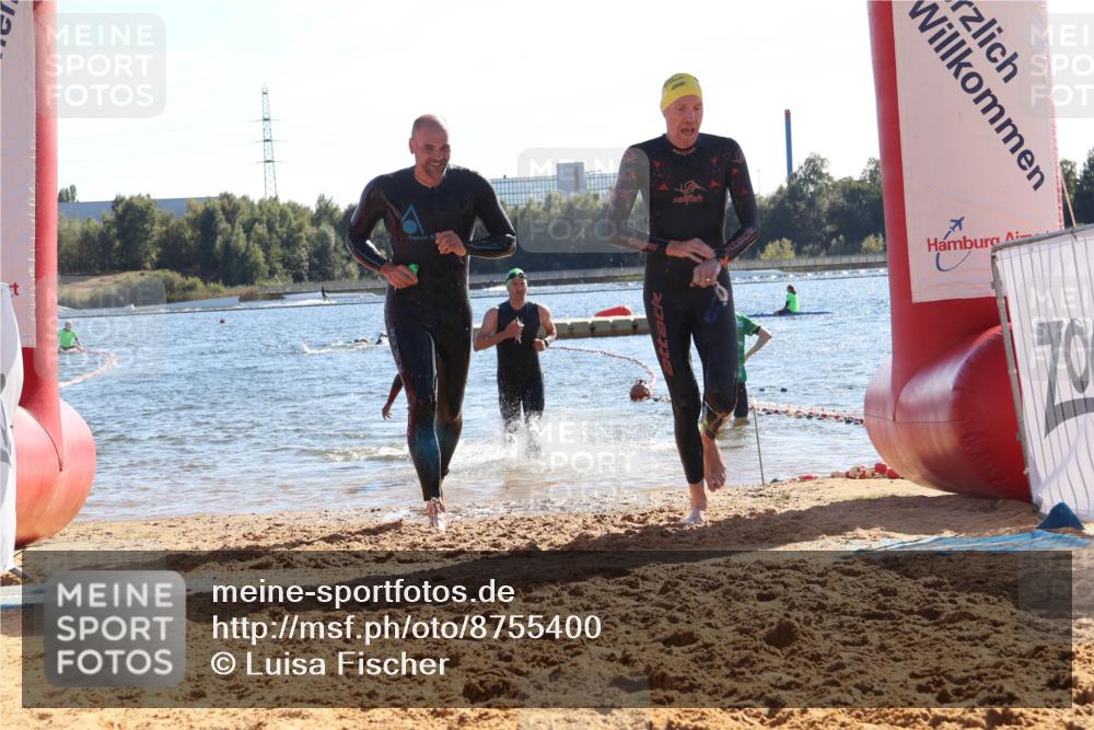 07.09.2025 - 19. Norderstedt Triathlon Luisa Fischer http://msf.ph/oto/8755400 07.09.2025 15:42:11 Schwimmen 1102, 1555, 1556, 1558, 1567, 1588 meine-sportfotos.de