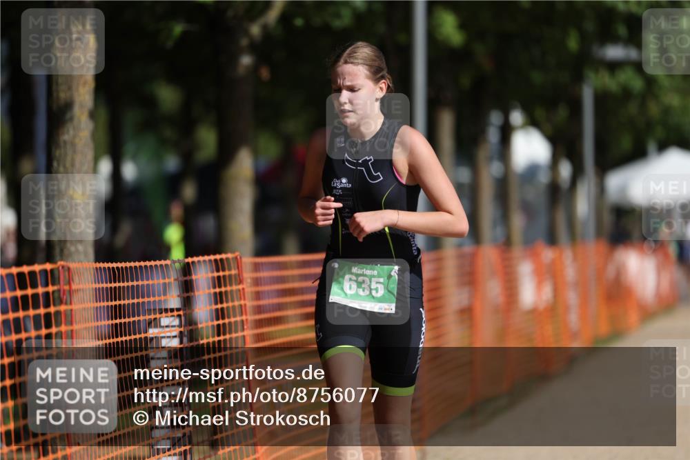 07.09.2025 - 19. Norderstedt Triathlon Michael Strokosch http://msf.ph/oto/8756077 07.09.2025 11:00:53 Laufen 62, 123, 635 meine-sportfotos.de