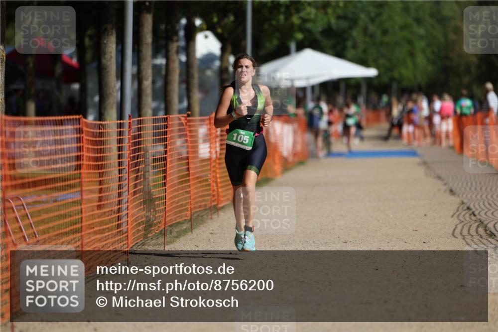 07.09.2025 - 19. Norderstedt Triathlon Michael Strokosch http://msf.ph/oto/8756200 07.09.2025 11:01:00 Laufen 105 meine-sportfotos.de