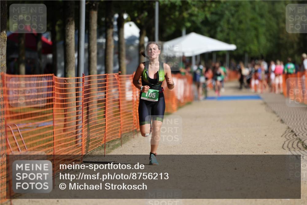 07.09.2025 - 19. Norderstedt Triathlon Michael Strokosch http://msf.ph/oto/8756213 07.09.2025 11:01:00 Laufen 105 meine-sportfotos.de