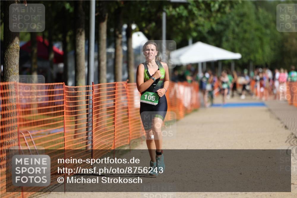 07.09.2025 - 19. Norderstedt Triathlon Michael Strokosch http://msf.ph/oto/8756243 07.09.2025 11:01:01 Laufen 105 meine-sportfotos.de