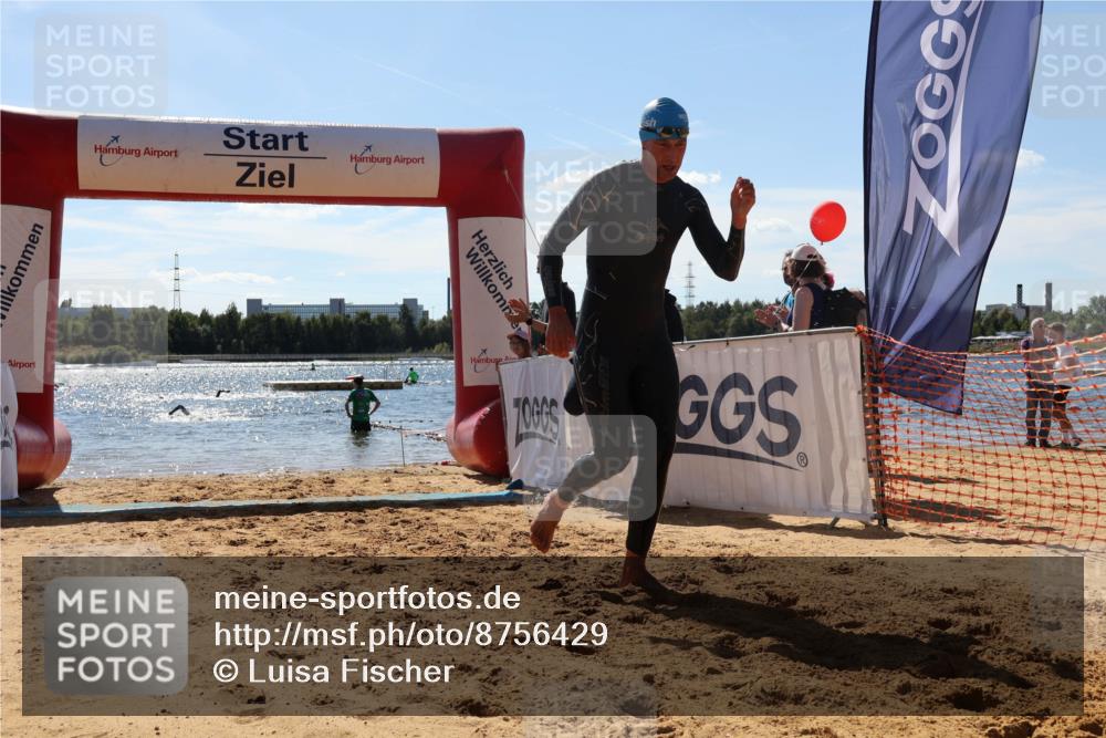 07.09.2025 - 19. Norderstedt Triathlon Luisa Fischer http://msf.ph/oto/8756429 07.09.2025 13:28:07 Schwimmen 388, 876, 1034 meine-sportfotos.de