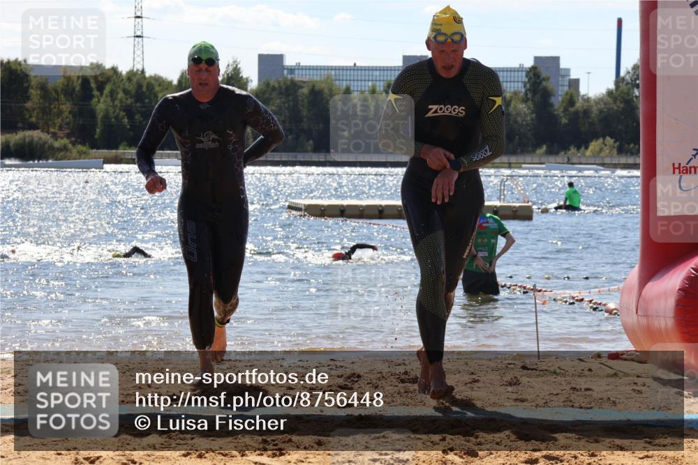 07.09.2025 - 19. Norderstedt Triathlon Luisa Fischer http://msf.ph/oto/8756448 07.09.2025 13:28:25 Schwimmen 366, 984 meine-sportfotos.de