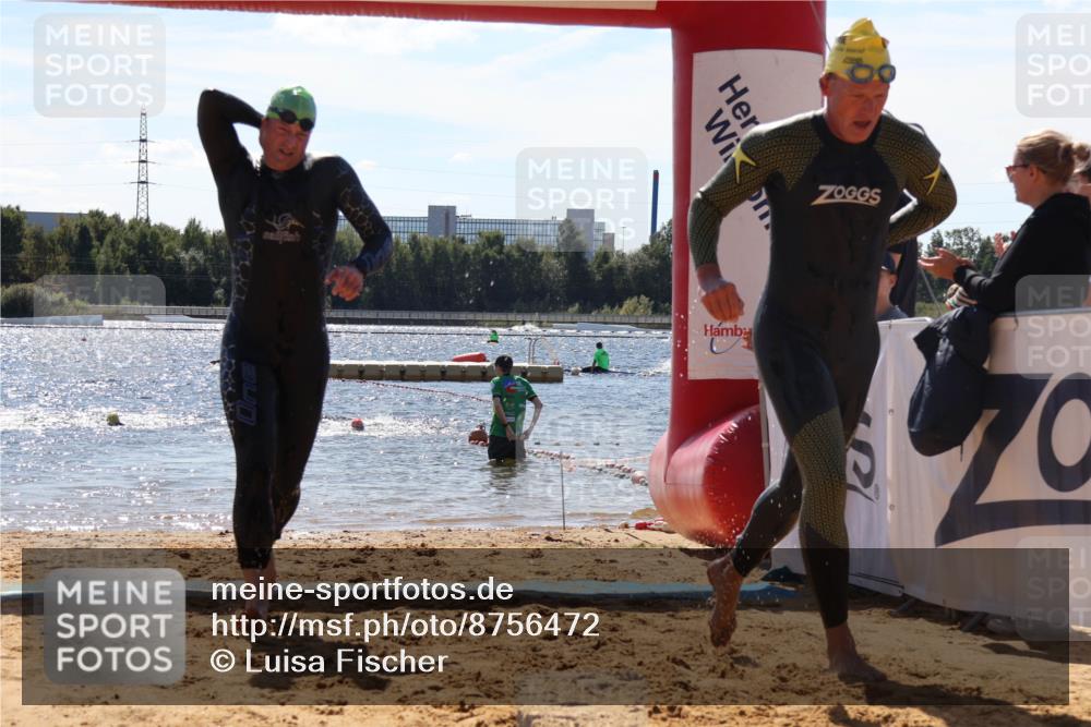 07.09.2025 - 19. Norderstedt Triathlon Luisa Fischer http://msf.ph/oto/8756472 07.09.2025 13:28:26 Schwimmen 366, 984 meine-sportfotos.de