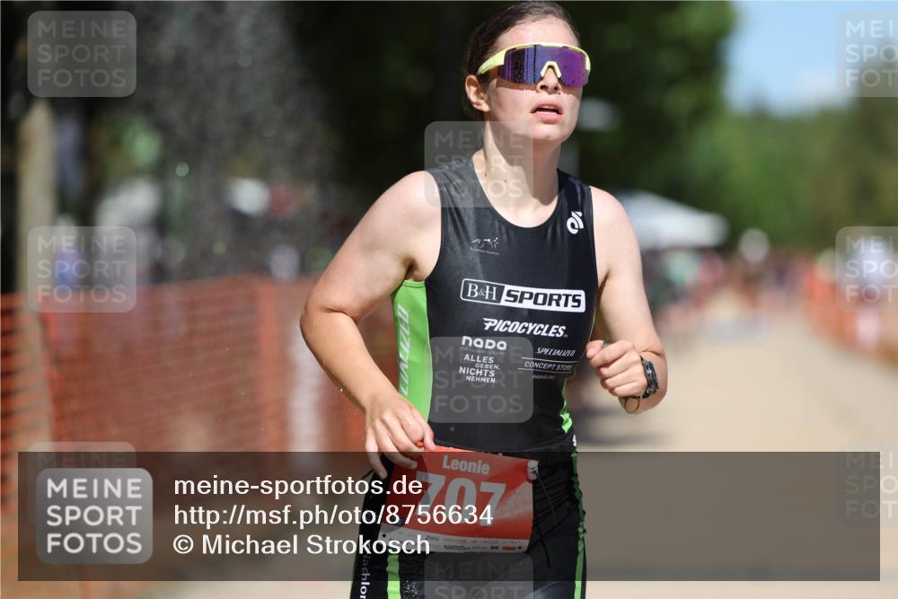 07.09.2025 - 19. Norderstedt Triathlon Michael Strokosch http://msf.ph/oto/8756634 07.09.2025 13:12:24 Laufen 707, 1263 meine-sportfotos.de
