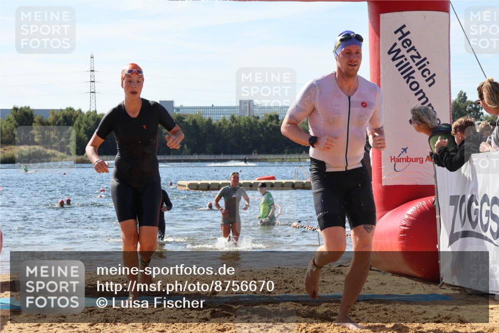 07.09.2025 - 19. Norderstedt Triathlon Luisa Fischer http://msf.ph/oto/8756670 07.09.2025 11:46:27 Schwimmen 169, 244, 258, 724, 737 meine-sportfotos.de