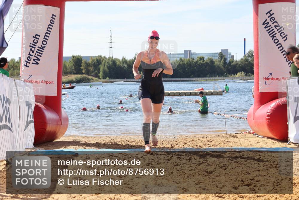 07.09.2025 - 19. Norderstedt Triathlon Luisa Fischer http://msf.ph/oto/8756913 07.09.2025 11:46:40 Schwimmen 244, 724, 1251 meine-sportfotos.de