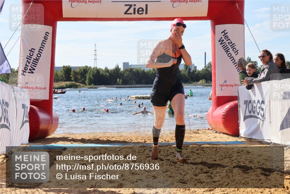 07.09.2025 - 19. Norderstedt Triathlon Luisa Fischer http://msf.ph/oto/8756936 07.09.2025 11:46:41 Schwimmen 244, 724, 1251 meine-sportfotos.de