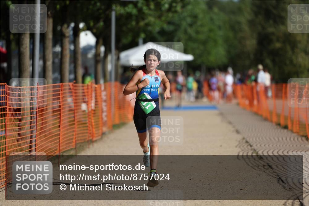 07.09.2025 - 19. Norderstedt Triathlon Michael Strokosch http://msf.ph/oto/8757024 07.09.2025 11:01:46 Laufen 111 meine-sportfotos.de