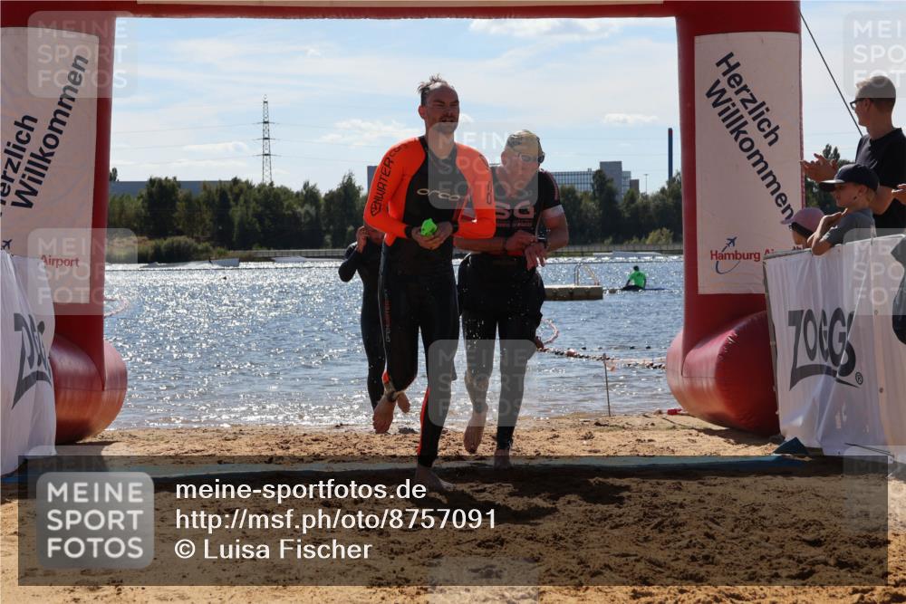 07.09.2025 - 19. Norderstedt Triathlon Luisa Fischer http://msf.ph/oto/8757091 07.09.2025 13:30:56 Schwimmen 872, 958, 971, 985, 995, 1401 meine-sportfotos.de