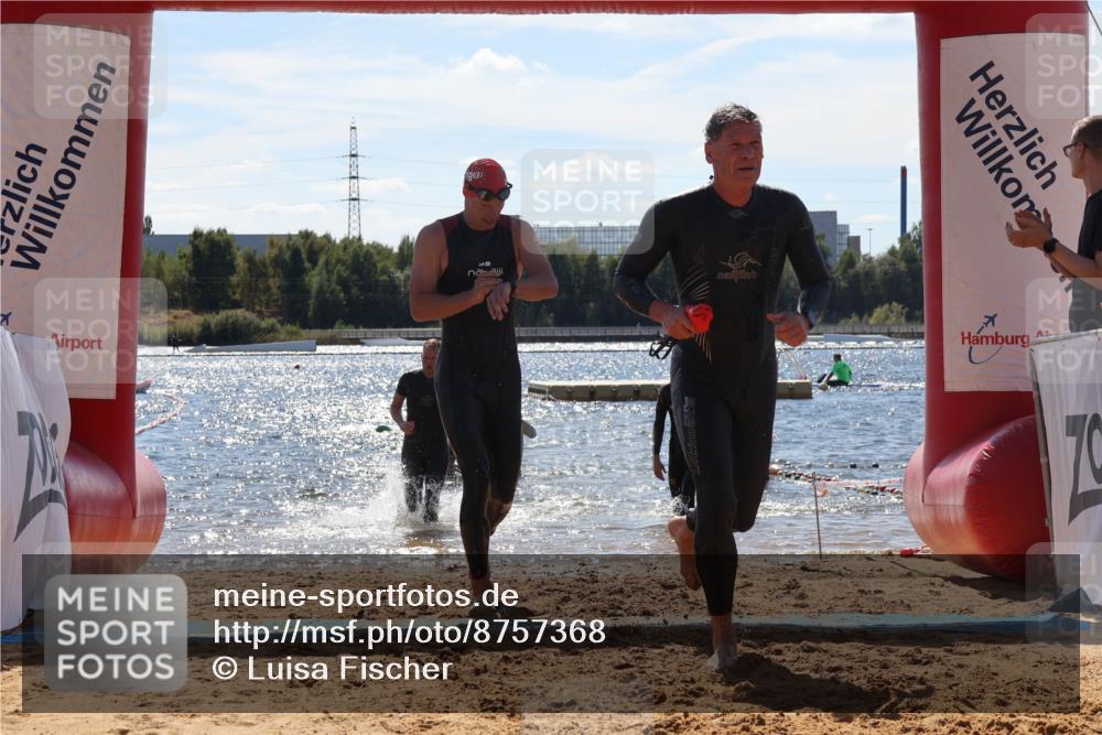 07.09.2025 - 19. Norderstedt Triathlon Luisa Fischer http://msf.ph/oto/8757368 07.09.2025 13:33:04 Schwimmen 400, 989, 992, 1027, 1438 meine-sportfotos.de