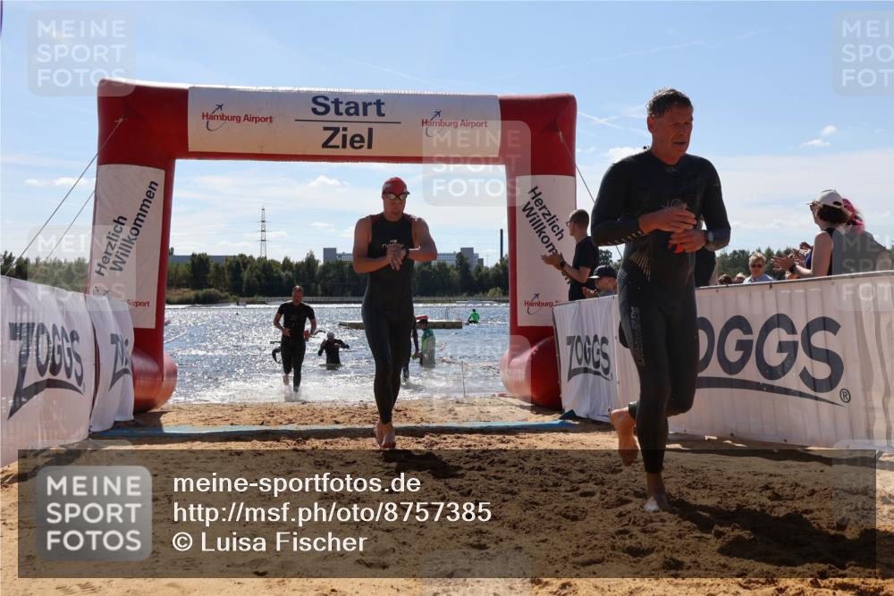 07.09.2025 - 19. Norderstedt Triathlon Luisa Fischer http://msf.ph/oto/8757385 07.09.2025 13:33:05 Schwimmen 400, 989, 992, 1027, 1438 meine-sportfotos.de