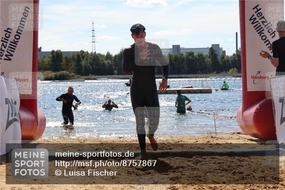 07.09.2025 - 19. Norderstedt Triathlon Luisa Fischer http://msf.ph/oto/8757867 07.09.2025 13:34:28 Schwimmen 393, 973, 1029, 1465 meine-sportfotos.de