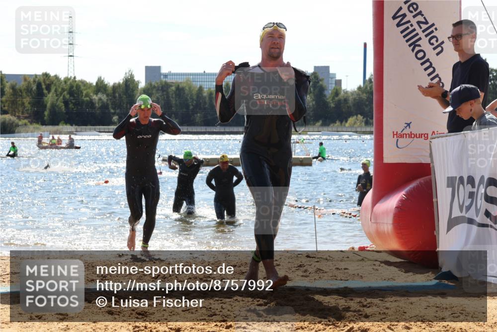 07.09.2025 - 19. Norderstedt Triathlon Luisa Fischer http://msf.ph/oto/8757992 07.09.2025 13:34:43 Schwimmen 369, 877, 963, 991 meine-sportfotos.de