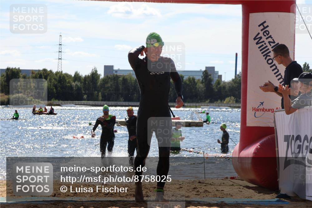 07.09.2025 - 19. Norderstedt Triathlon Luisa Fischer http://msf.ph/oto/8758025 07.09.2025 13:34:46 Schwimmen 369, 877, 963, 991, 1469 meine-sportfotos.de