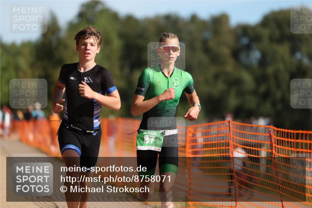 07.09.2025 - 19. Norderstedt Triathlon Michael Strokosch http://msf.ph/oto/8758071 07.09.2025 10:43:41 Laufen 87, 93, 661 meine-sportfotos.de