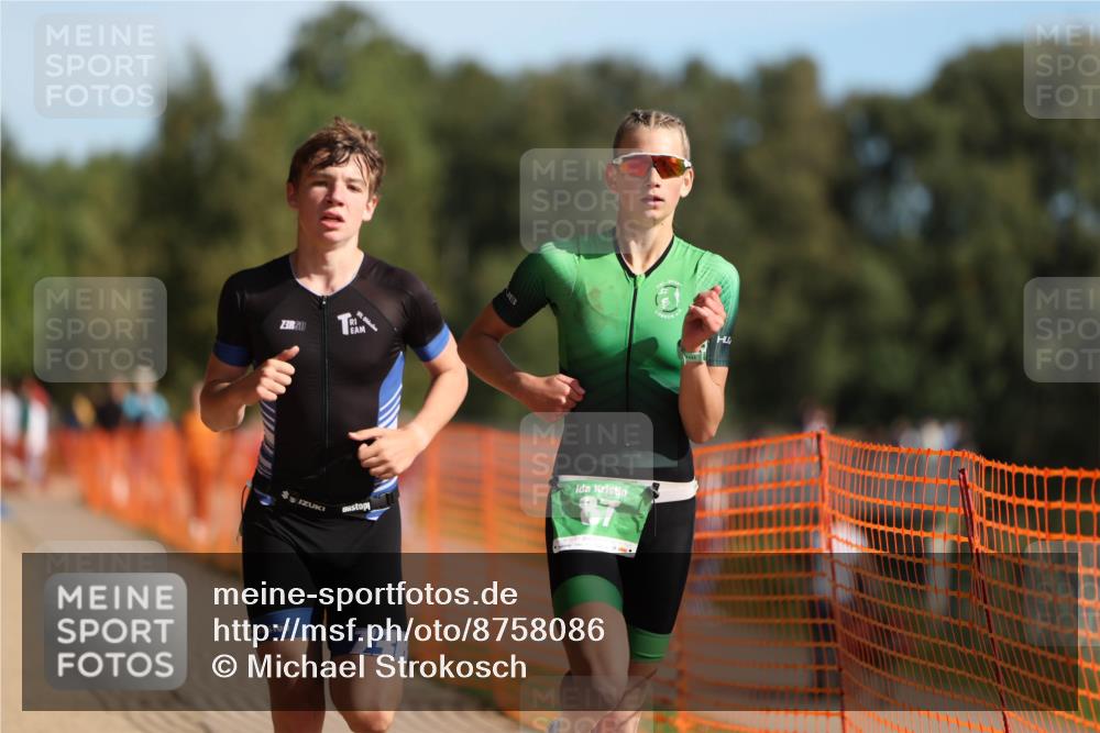 07.09.2025 - 19. Norderstedt Triathlon Michael Strokosch http://msf.ph/oto/8758086 07.09.2025 10:43:41 Laufen 87, 93, 661 meine-sportfotos.de