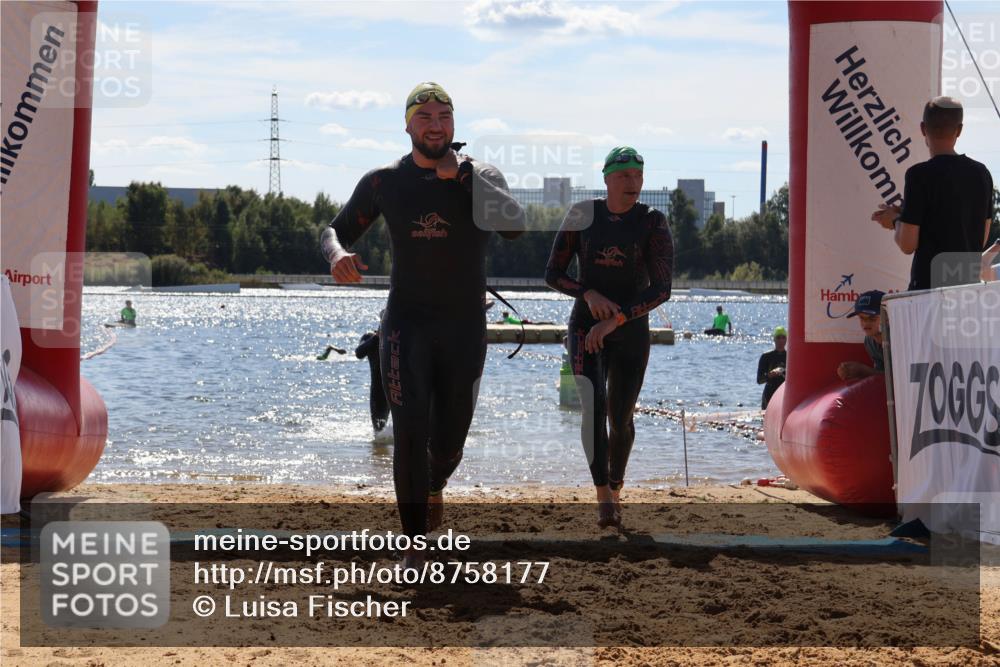 07.09.2025 - 19. Norderstedt Triathlon Luisa Fischer http://msf.ph/oto/8758177 07.09.2025 13:36:00 Schwimmen 364, 382, 1462 meine-sportfotos.de