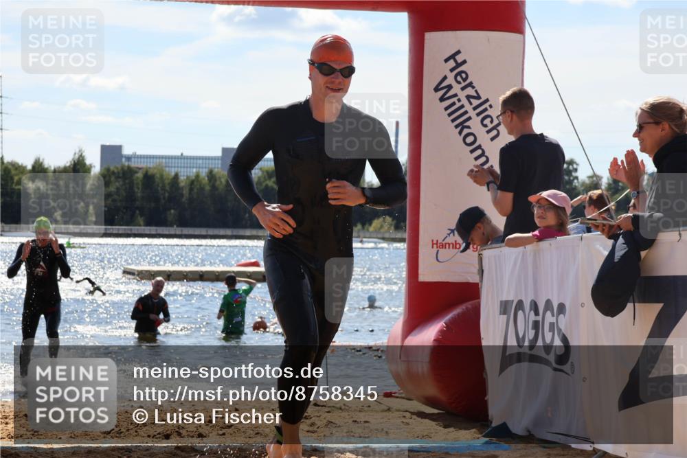 07.09.2025 - 19. Norderstedt Triathlon Luisa Fischer http://msf.ph/oto/8758345 07.09.2025 13:37:06 Schwimmen 374, 900 meine-sportfotos.de