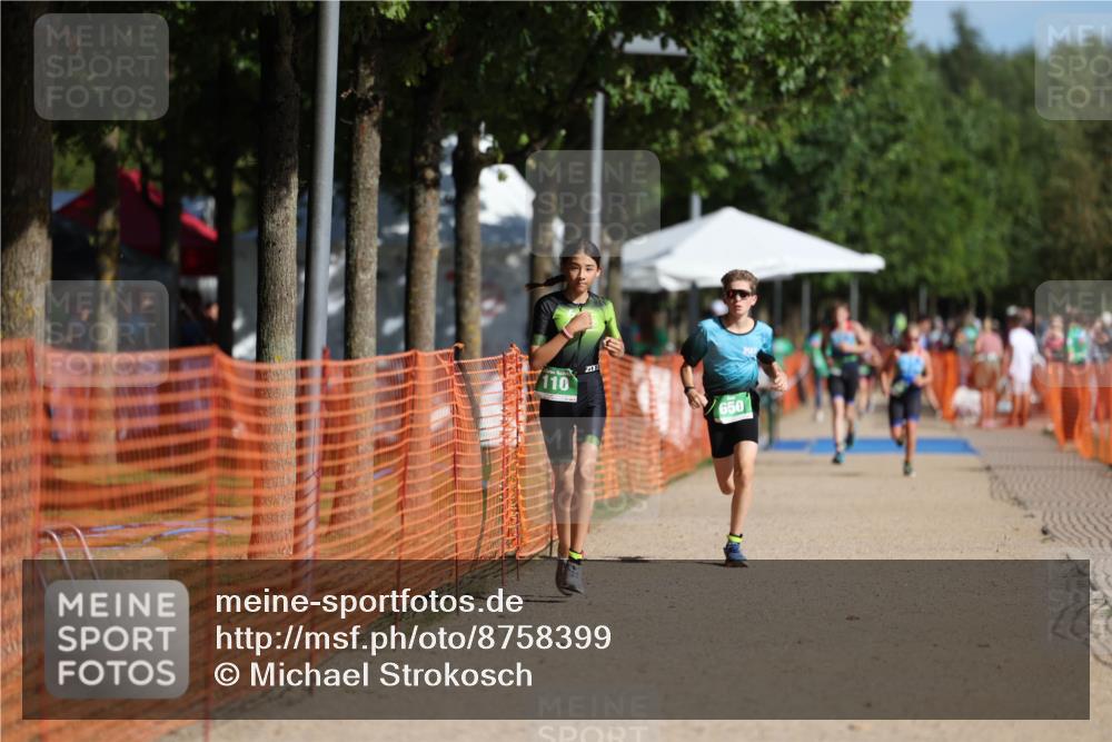 07.09.2025 - 19. Norderstedt Triathlon Michael Strokosch http://msf.ph/oto/8758399 07.09.2025 11:04:29 Laufen 110, 650 meine-sportfotos.de