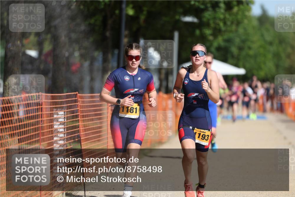 07.09.2025 - 19. Norderstedt Triathlon Michael Strokosch http://msf.ph/oto/8758498 07.09.2025 12:05:32 Laufen 155, 1181, 1193, 1228 meine-sportfotos.de