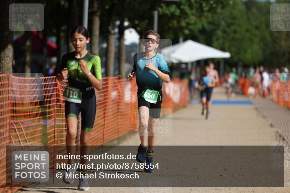 07.09.2025 - 19. Norderstedt Triathlon Michael Strokosch http://msf.ph/oto/8758554 07.09.2025 11:04:33 Laufen 110, 650 meine-sportfotos.de