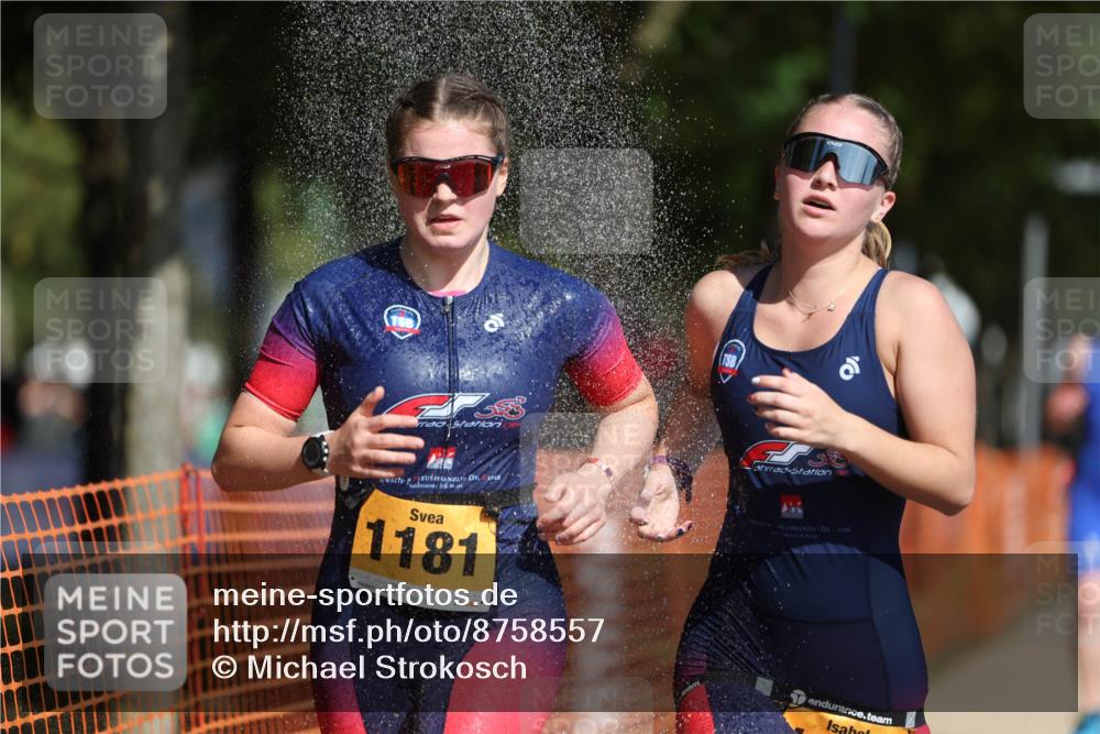07.09.2025 - 19. Norderstedt Triathlon Michael Strokosch http://msf.ph/oto/8758557 07.09.2025 12:05:34 Laufen 155, 1181, 1193, 1228 meine-sportfotos.de